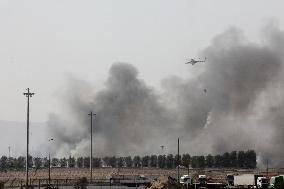 Explosion At Rajaie Port In Bandar Abbas - Iran