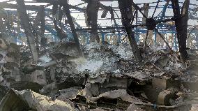 Explosion At Rajaie Port In Bandar Abbas - Iran