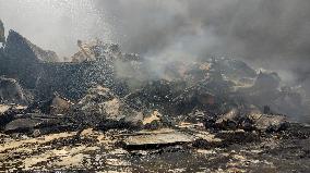 Explosion At Rajaie Port In Bandar Abbas - Iran