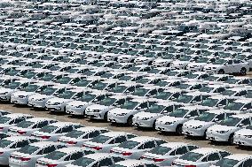 Vehicles Export in Nanjing Port