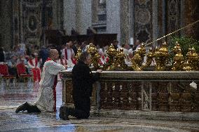 Mass On the Third of Mourning for Late Pope Francis - Vatican