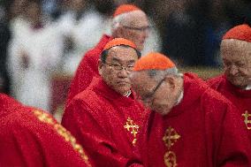 Mass On the Third of Mourning for Late Pope Francis - Vatican