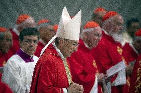 Mass On the Third of Mourning for Late Pope Francis - Vatican