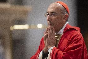 Mass On the Third of Mourning for Late Pope Francis - Vatican