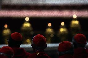 Mass On the Third of Mourning for Late Pope Francis - Vatican