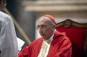 Mass On the Third of Mourning for Late Pope Francis - Vatican