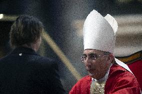 Mass On the Third of Mourning for Late Pope Francis - Vatican