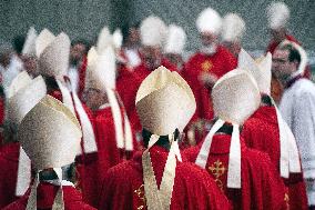 Mass On the Third of Mourning for Late Pope Francis - Vatican