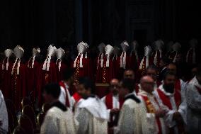 Mass On the Third of Mourning for Late Pope Francis - Vatican