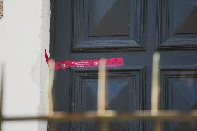 Woman Injured Husband Found Dead Throat Slit - Nantes