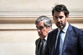 Francois Fillon trial in Paris - FA