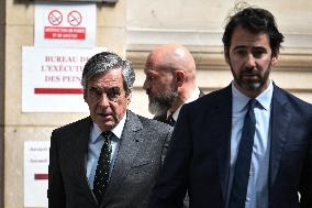 Francois Fillon trial in Paris - FA