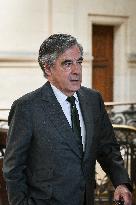 Francois Fillon trial in Paris - FA