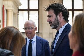 Francois Fillon trial in Paris - FA