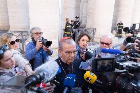 Delegation of Cardinals at Fifth General Congregation - Vatican