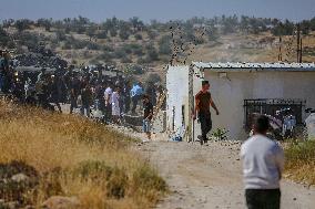 Israeli Occupying Forces Demolish Palestinian Homes - Hebron