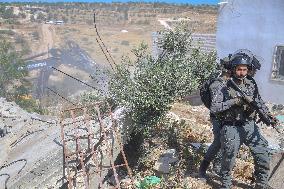 Israeli Occupying Forces Demolish Palestinian Homes - Hebron