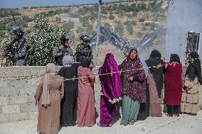 Israeli Occupying Forces Demolish Palestinian Homes - Hebron