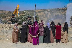 Israeli Occupying Forces Demolish Palestinian Homes - Hebron
