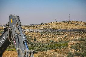 Israeli Occupying Forces Demolish Palestinian Homes - Hebron