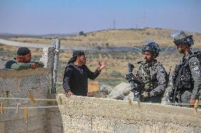 Israeli Occupying Forces Demolish Palestinian Homes - Hebron