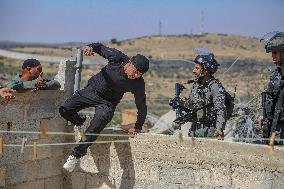 Israeli Occupying Forces Demolish Palestinian Homes - Hebron
