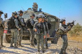 Israeli Occupying Forces Demolish Palestinian Homes - Hebron