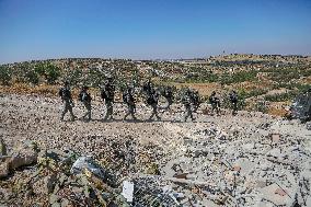 Israeli Occupying Forces Demolish Palestinian Homes - Hebron
