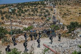 Israeli Occupying Forces Demolish Palestinian Homes - Hebron