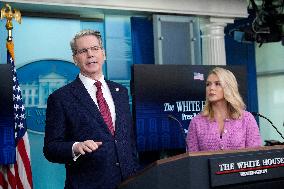 White House press briefing - Washington