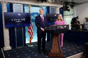 White House press briefing - Washington