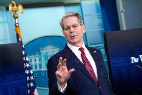 White House press briefing - Washington