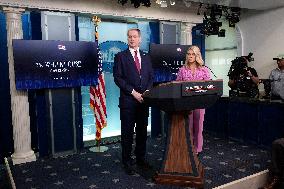 White House press briefing - Washington