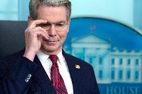 White House press briefing - Washington