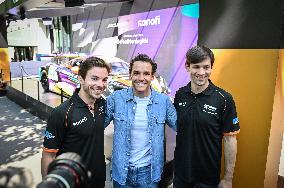 Reveal of Mc Laren Racing Car for The 24 Hours of Le Mans - Paris