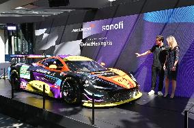 Reveal of Mc Laren Racing Car for The 24 Hours of Le Mans - Paris