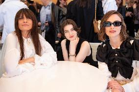 Chanel Cruise 2025 fashion show Front row - Como