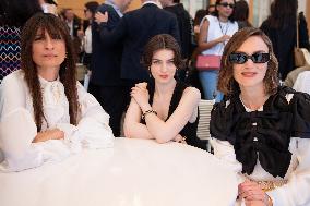 Chanel Cruise 2025 Fashion Show Front Row - Como