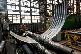 Production of structures for underground hospital