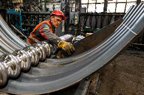 Production of structures for underground hospital