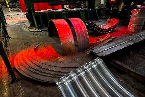 Production of structures for underground hospital