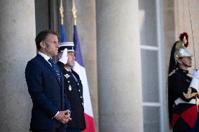 France's President Emmanuel Macron and Belgium's Prime Minister Bart De Wever