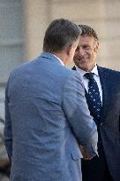 France's President Emmanuel Macron and Belgium's Prime Minister Bart De Wever