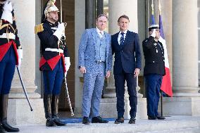 France's President Emmanuel Macron and Belgium's Prime Minister Bart De Wever