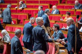 Questions to the government at the French National Assembly - Paris