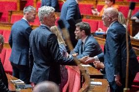 Questions to the government at the French National Assembly - Paris