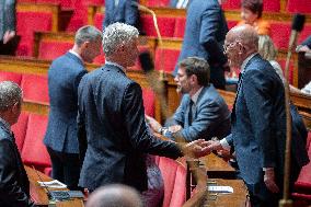 Questions to the government at the French National Assembly - Paris