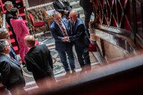 Questions to the government at the French National Assembly - Paris