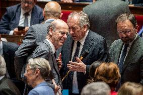 Questions to the government at the French National Assembly - Paris