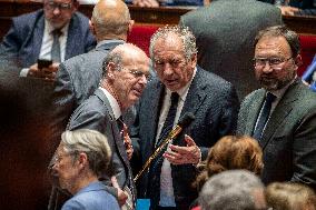Questions to the government at the French National Assembly - Paris